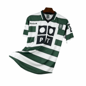 00/01 Sporting Home Jersey Retro
