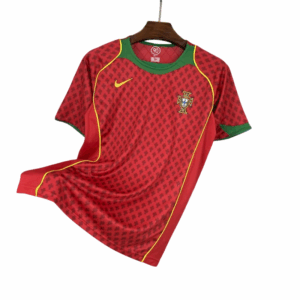 2004 Portugal Home Jersey Retro