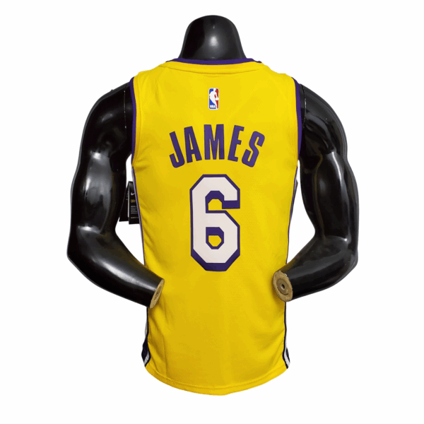 Lakers James #6 NBA Jersey - Image 3