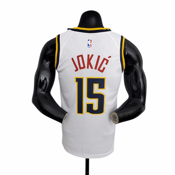 Denver Nuggets Jokic#15 NBA Jersey - Image 2