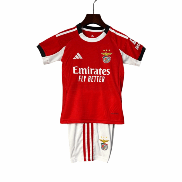 25/26 Benfica Home Kids Kit (Shorts+Jersey)