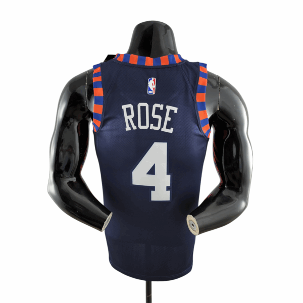 New York Knicks Rose#4 NBA Jersey - Image 2