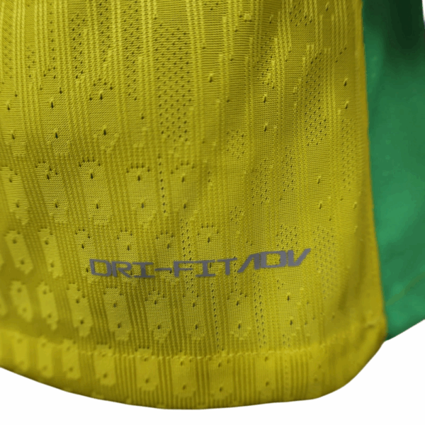 25/26 Brazil Home Jersey Player Version - Image 5
