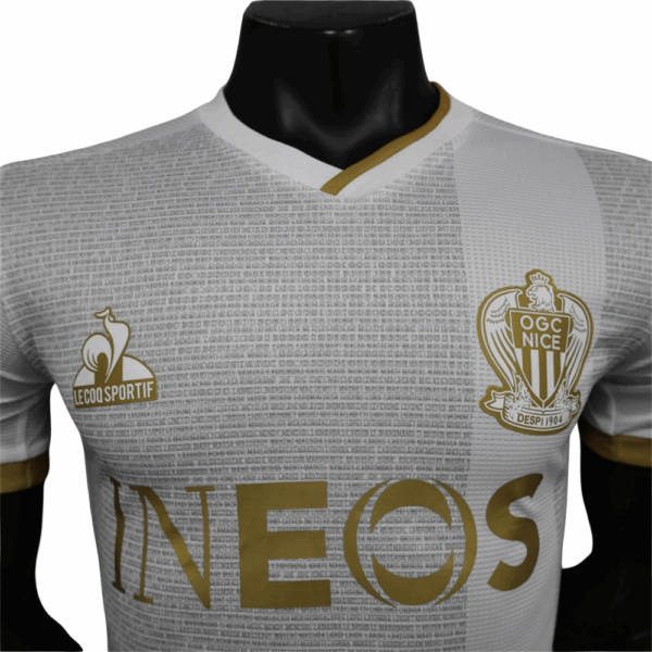 24/25 Nice Away Jersey Player Version - Image 5