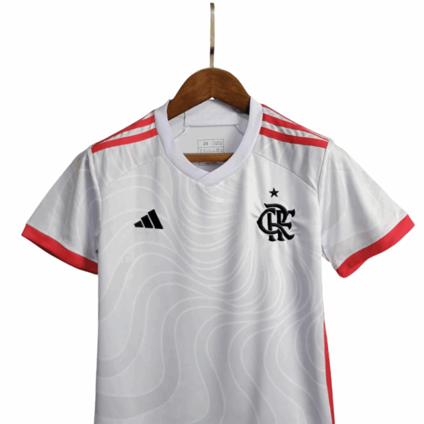 24/25 Flamengo Away Kids Kit (Shorts+Jersey) - Image 3
