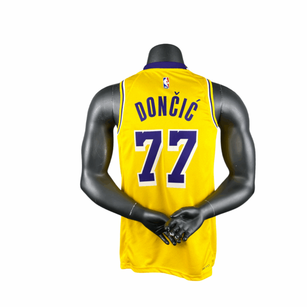 Lakers Luka Doncic #77 NBA Jersey - Image 2