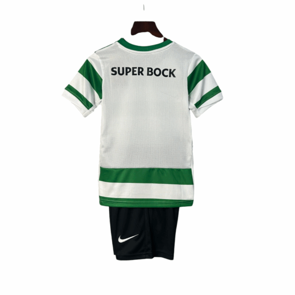 25/26 Sporting Lisbon Kids Kit (Shorts+Jersey) - Image 2