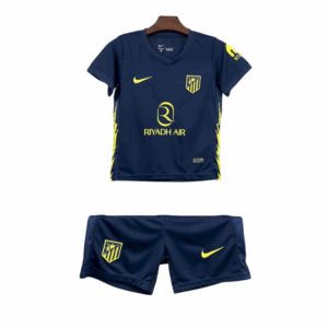 25/26 Atletico Madrid Away Kids Kit (Shorts+Jersey)
