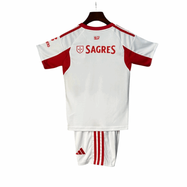 25/26 Benfica Away Kids Kit (Shorts+Jersey) - Image 2