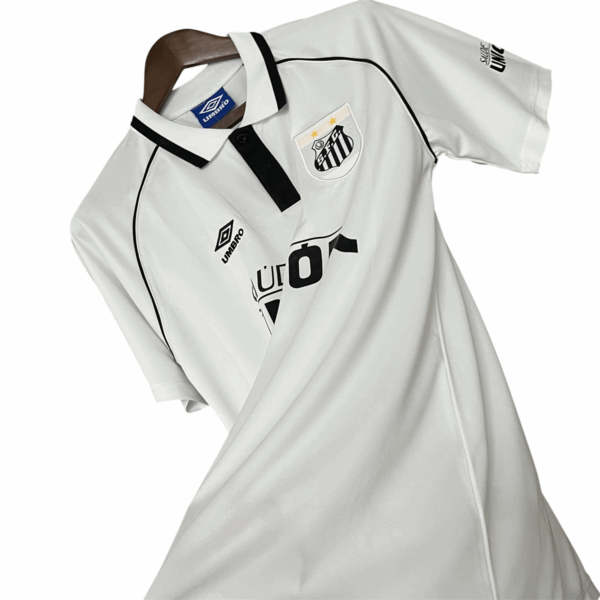 97/98 Santos Home Jersey Retro - Image 4