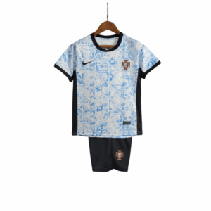 24/25 Portugal Away Kids Kit (Shorts+Jersey)