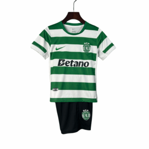 25/26 Sporting Lisbon Kids Kit (Shorts+Jersey)