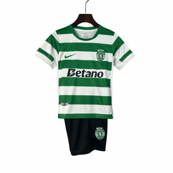 25/26 Sporting Lisbon Kids Kit (Shorts+Jersey)