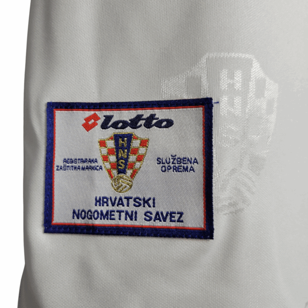 1998 Croatia Home Jersey Retro - Image 3