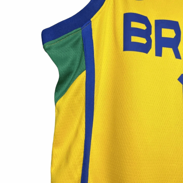 Brazil 2024/25 Gui Santos #11 Home Basketball Fan Version - Image 4