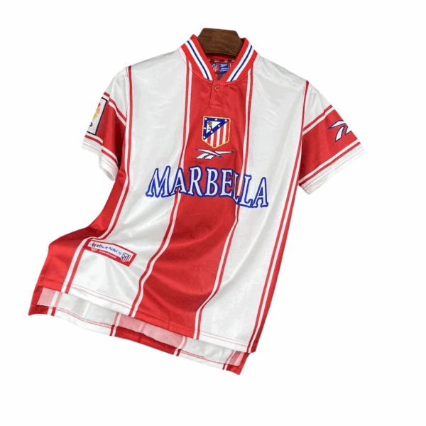99/00 Atletico Madrid Home Jersey Retro