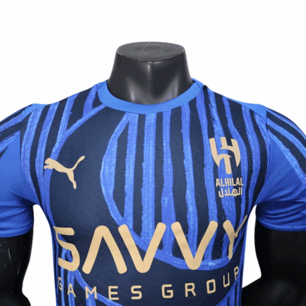25/26 Al Hilal Home Jersey Player Version - Image 3