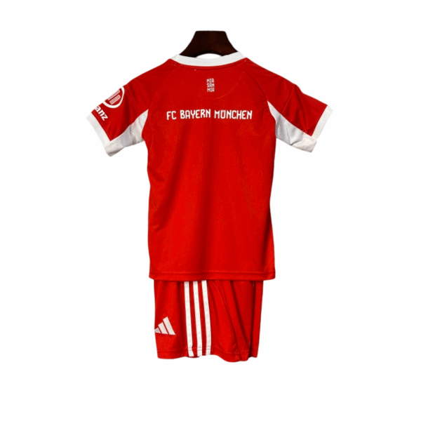 25/26 Bayern Munich Kids Kit (Shorts+Jersey) - Image 2