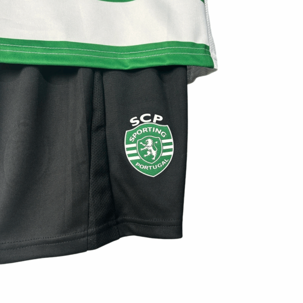 25/26 Sporting Lisbon Kids Kit (Shorts+Jersey) - Image 3