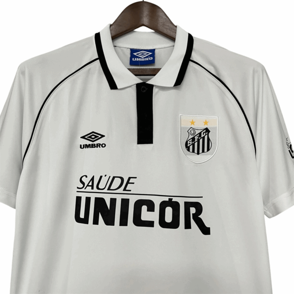 97/98 Santos Home Jersey Retro - Image 3