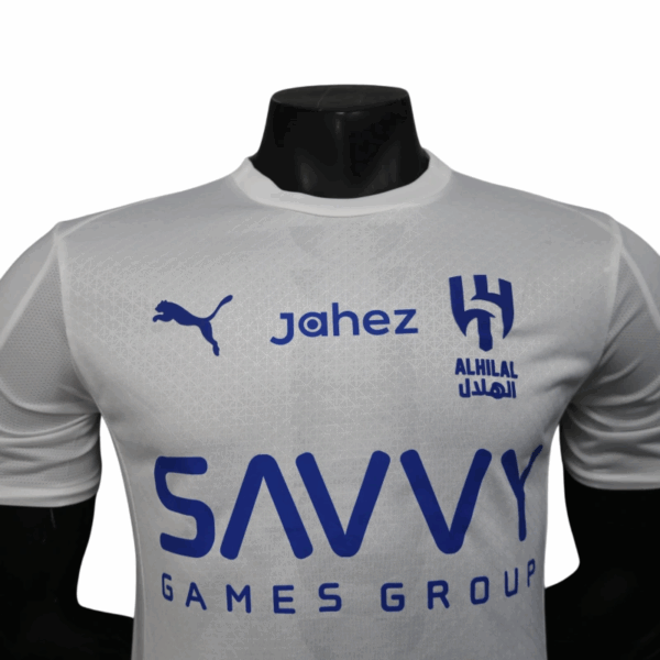 25/26 Al Hilal Away Jersey Player Version - Image 4