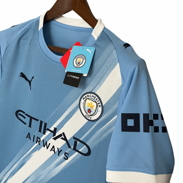 25/26 Manchester City Home Jersey Fan Version - Image 4