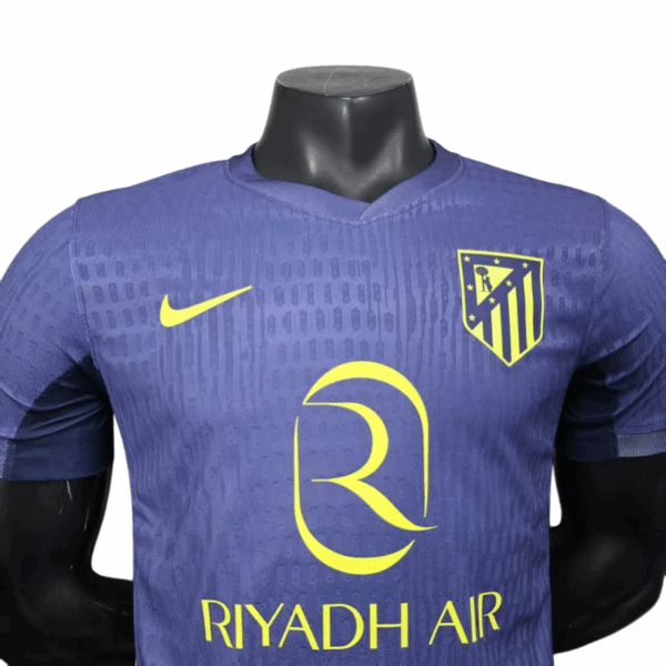 25/26 Atletico Madrid Away Jersey Player Version - Image 3