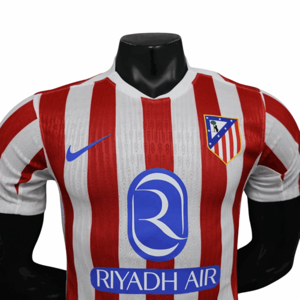 25/26 Atletico Madrid home Jersey Player Version - Image 3