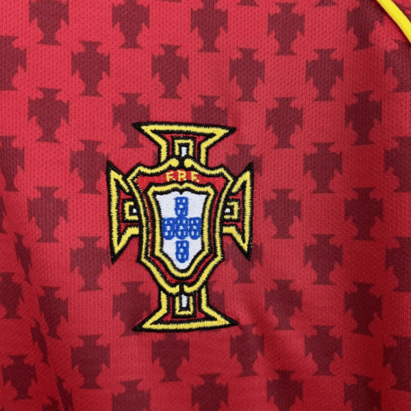 2004 Portugal Home Jersey Retro - Image 3