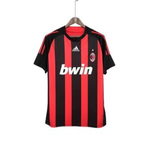 08/09 AC Milan Home Jersey Retro Version