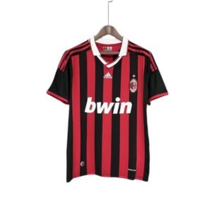 09/10 AC Milan Home Jersey Retro Version