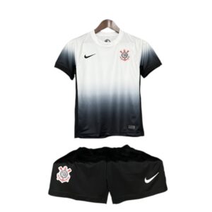 24/25 Corinthians Home Kids Kit (Shorts+Jersey)