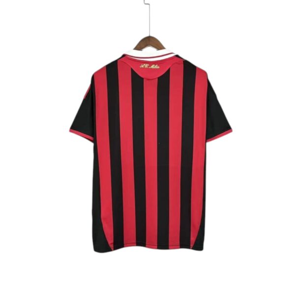 09/10 AC Milan Home Jersey Retro Version - Image 3