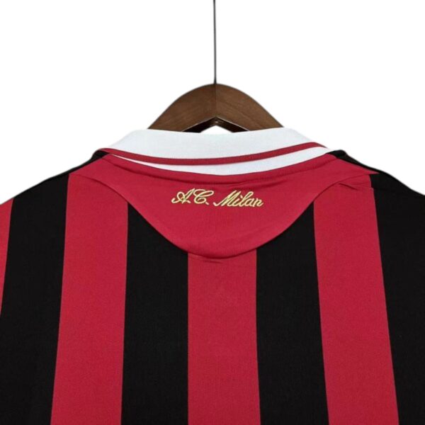 09/10 AC Milan Home Jersey Retro Version - Image 5