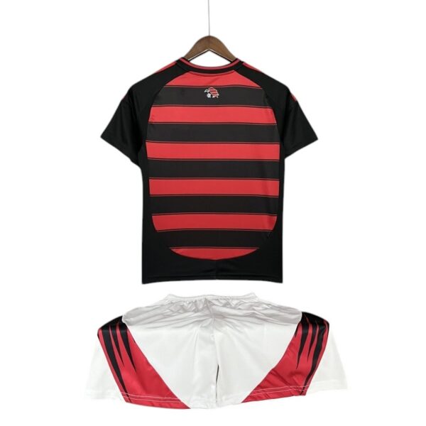 25/26 Flamengo Home Kids Kit (Shorts+Jersey) - Image 4
