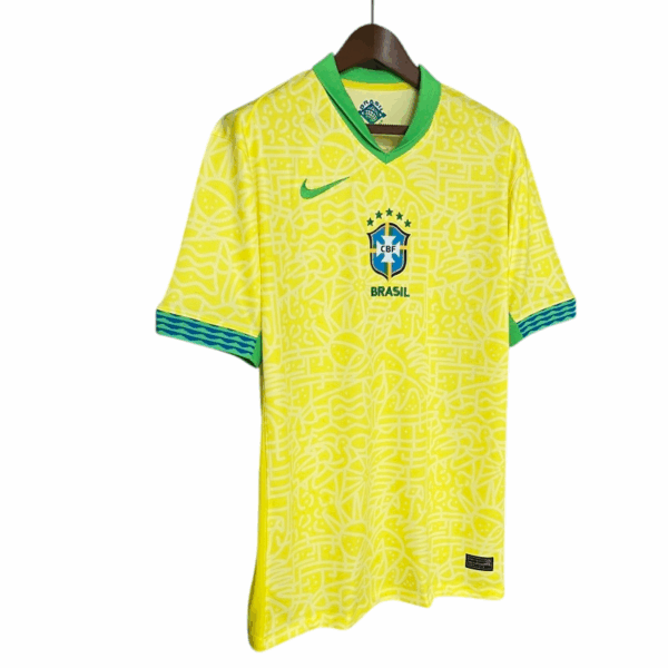 24/25 Brazil Home Jersey Fan Version - Image 6