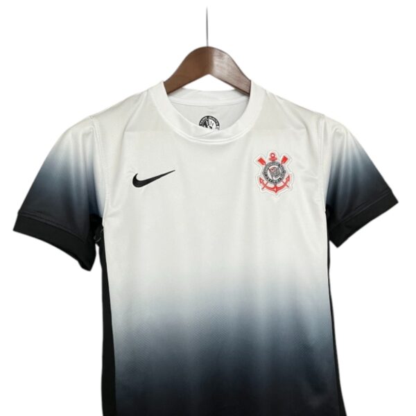 24/25 Corinthians Home Kids Kit (Shorts+Jersey) - Image 3