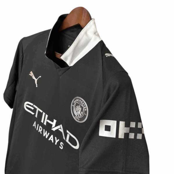 25/26 Manchester City Black Special Edition Fan Version Jersey - Image 4