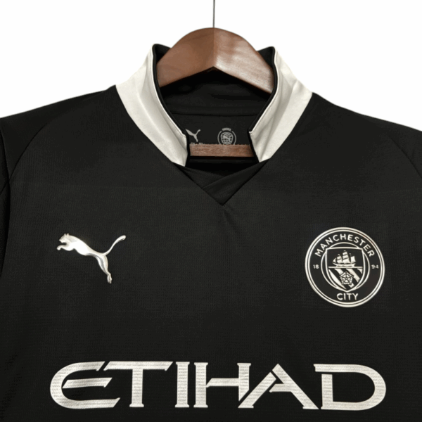 25/26 Manchester City Black Special Edition Fan Version Jersey - Image 5