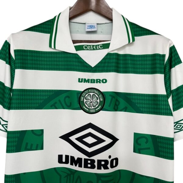 98/99 Celtic Home Jersey Retro Version - Image 3
