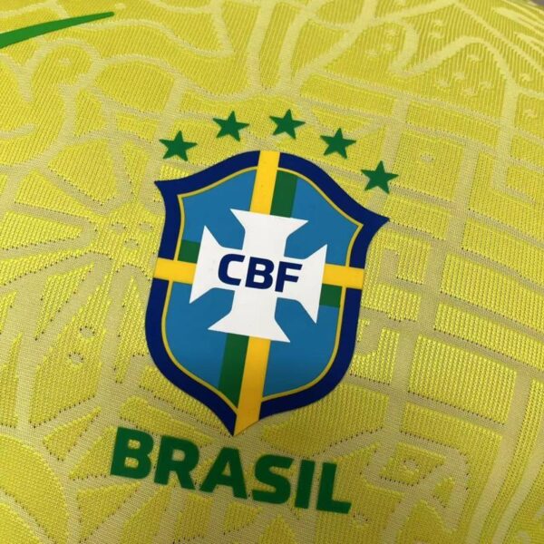 24/25 Brazil Home Jersey Player Version - Image 6