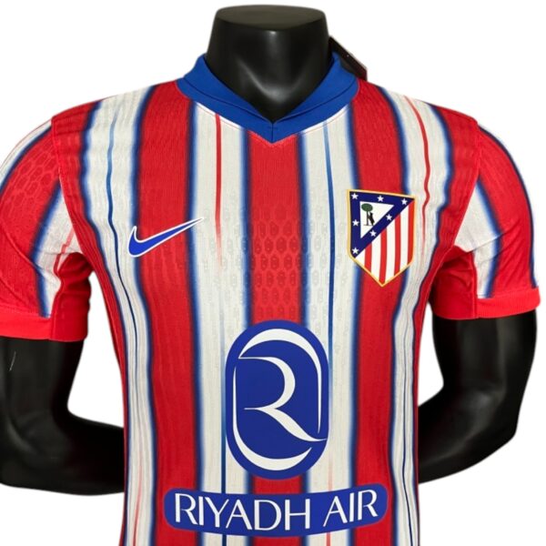 24/25 Atletico Madrid Home Jersey Player Version - Image 3