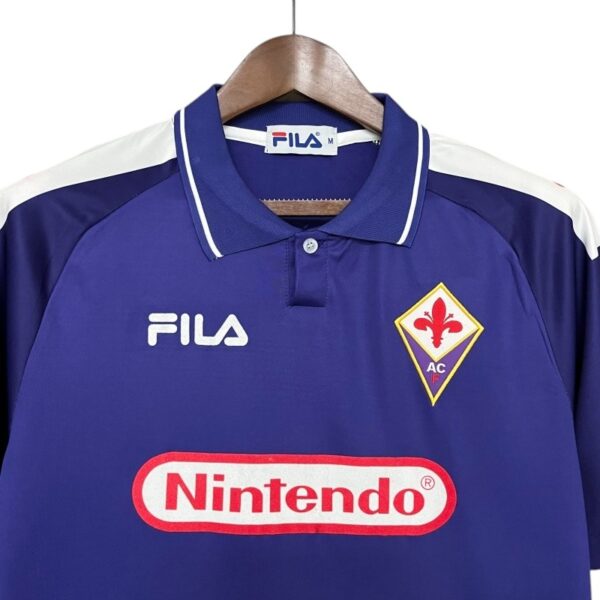 98/99 Fiorentina Home Jersey Retro Version - Image 3