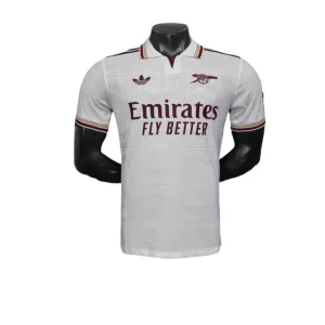 25/26 Arsenal White Third Player Version